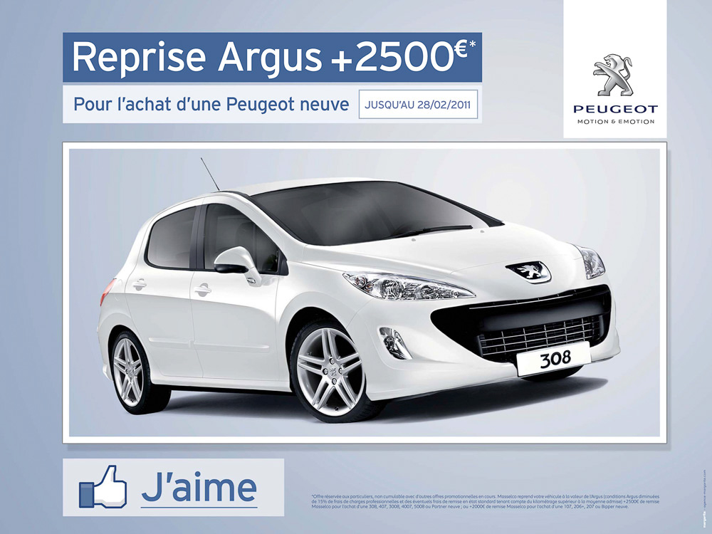 Affiche 4 x 3 m.