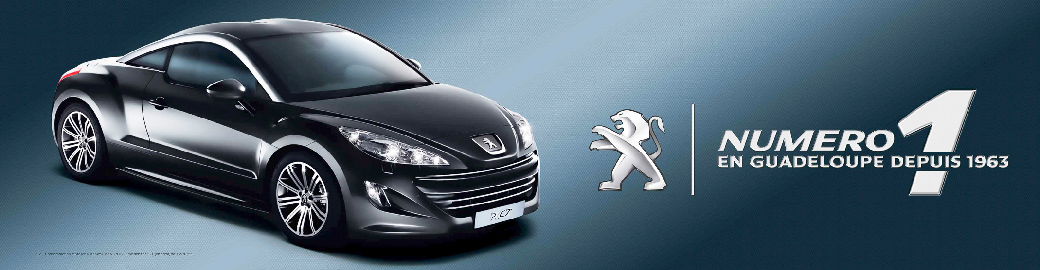 Banderole géante pour la concession Peugeot de Pointe-à-Pitre