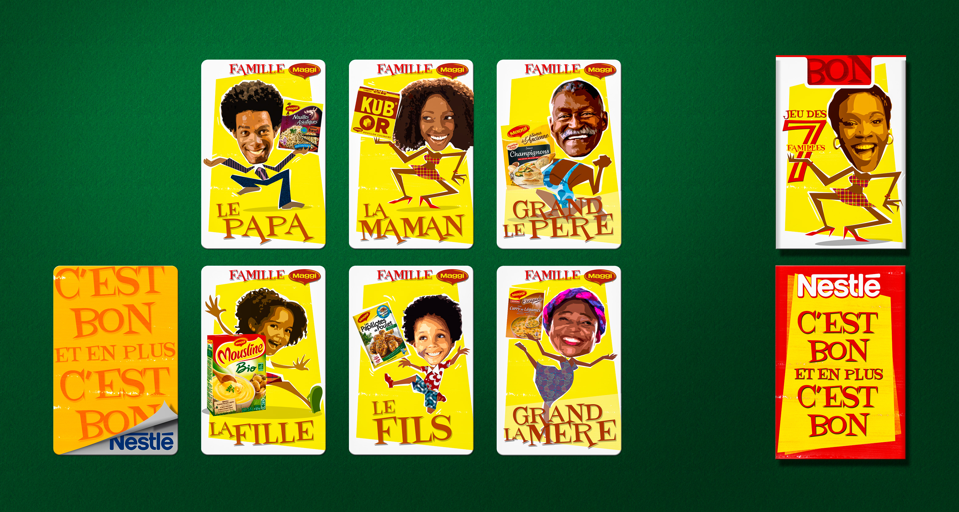 Jeu des 7 familles.