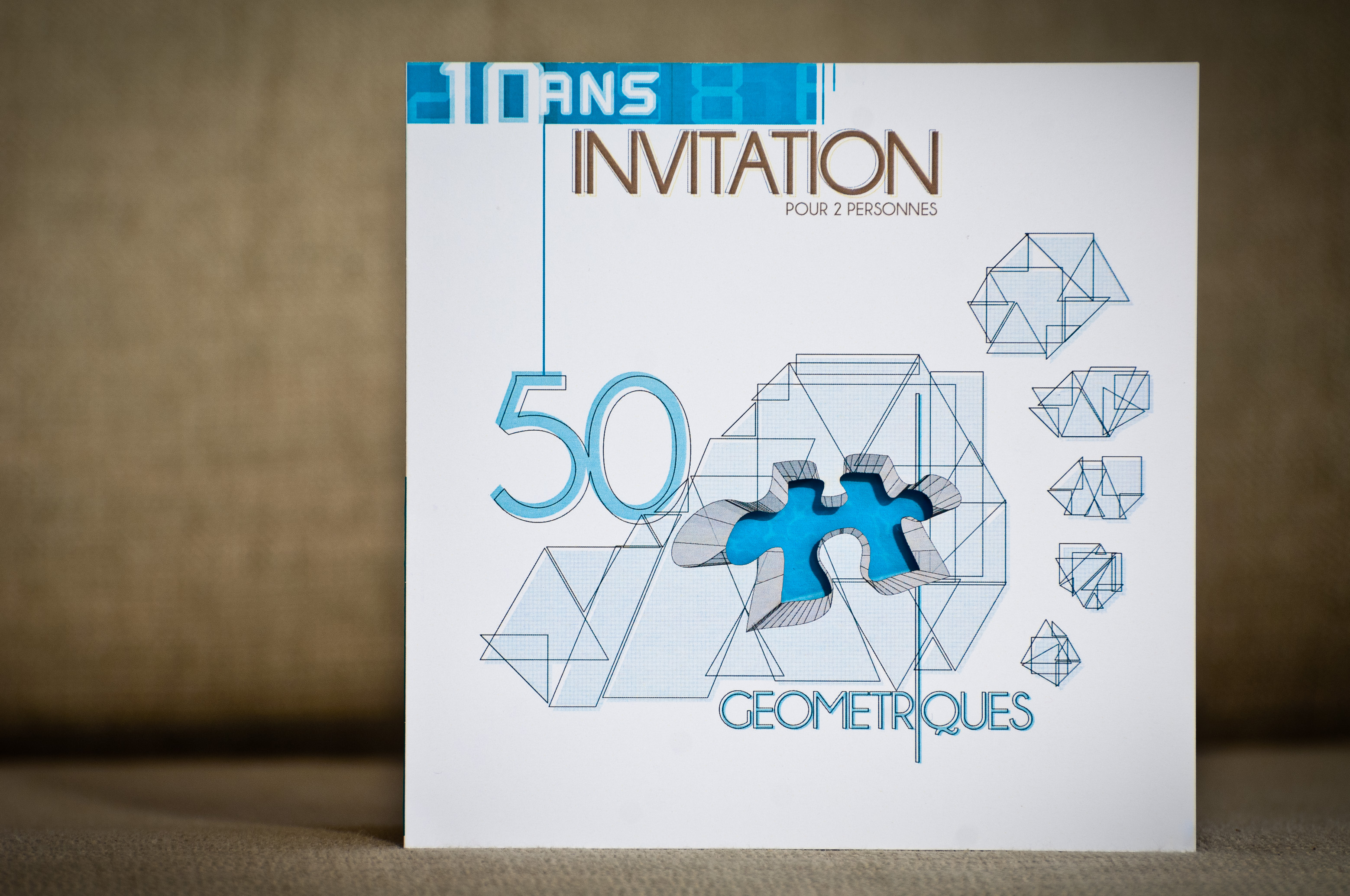 Carton d'invitation.