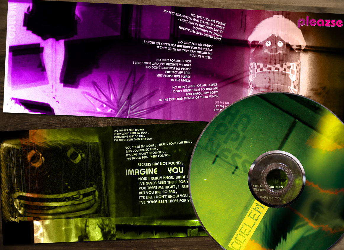 habillage du premier album du groupe de musique électronique Odelem. Visuels inspirés des lieux de vie et d'objets symboliques pour l'auteur-compositeur-interprète Aude Le Moigne.