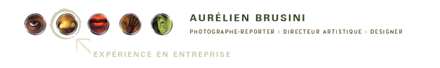 Entête CV édition Aurélien BRUSINI
