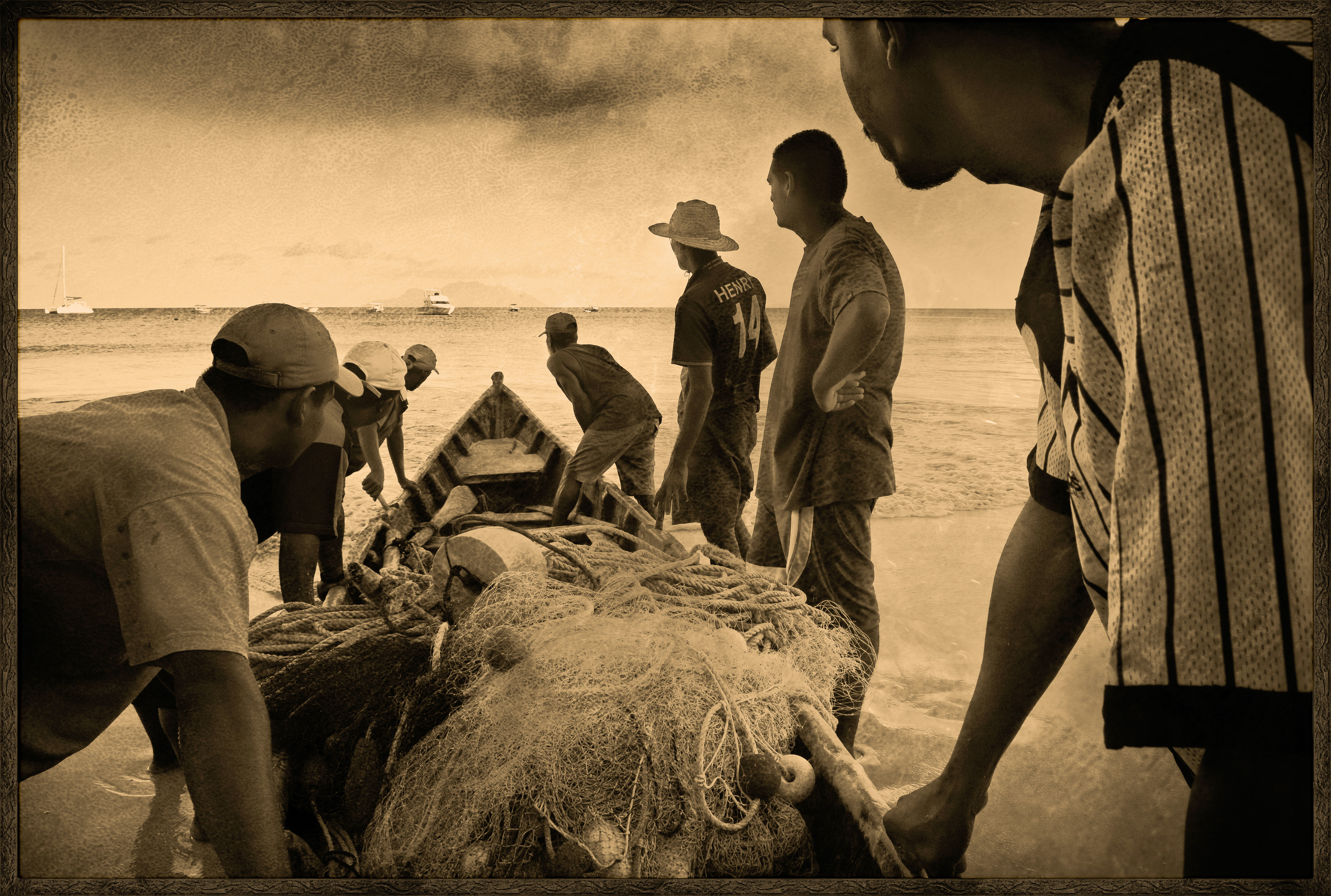 Hommage aux pêcheurs traditionnels de Mahé / Photos : Aurélien BRUSINI