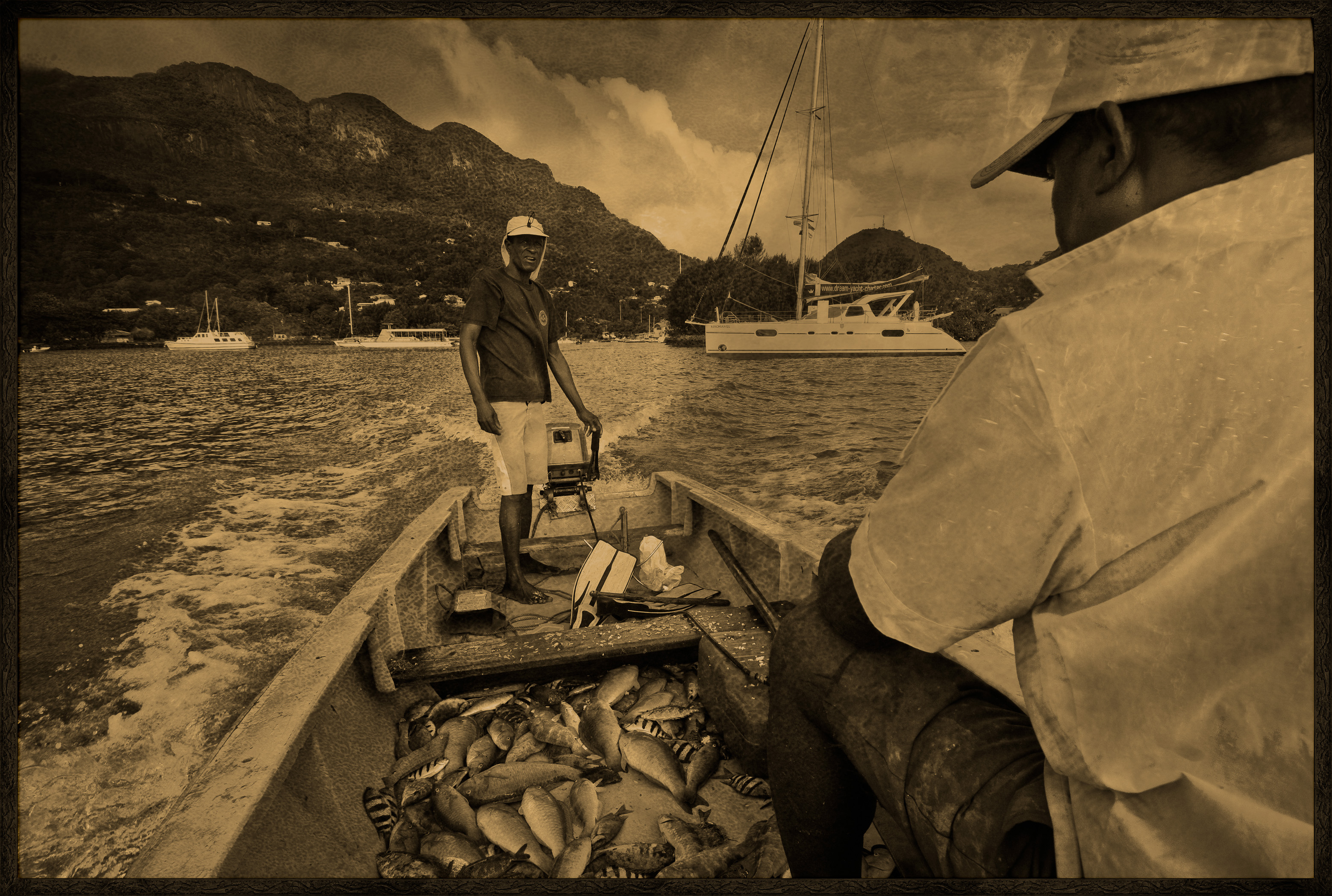 Hommage aux pêcheurs traditionnels de Mahé / Photos : Aurélien BRUSINI