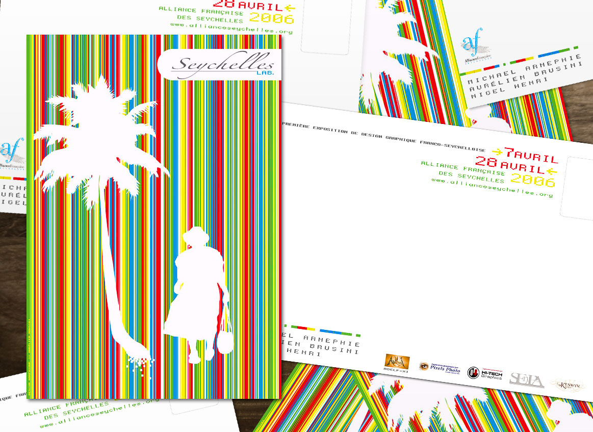 "Seychelles Lab.", première exposition de design graphique franco-seychelloise -  Alliance Française des Seychelles