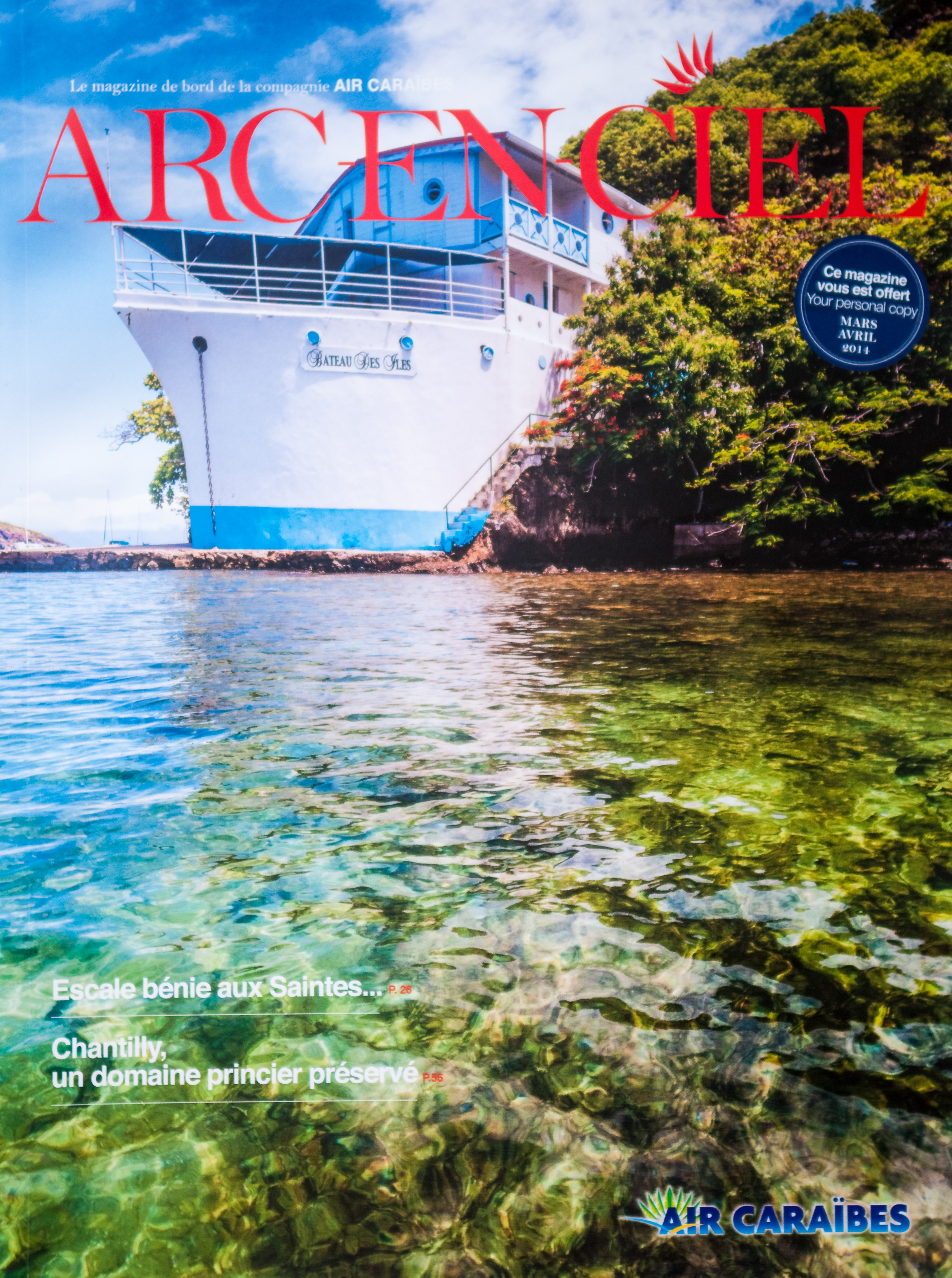 Reportage paru dans Arc-en-Ciel magazine, inflight Air Caraïbes n°62 - Photos Aurélien BRUSINI