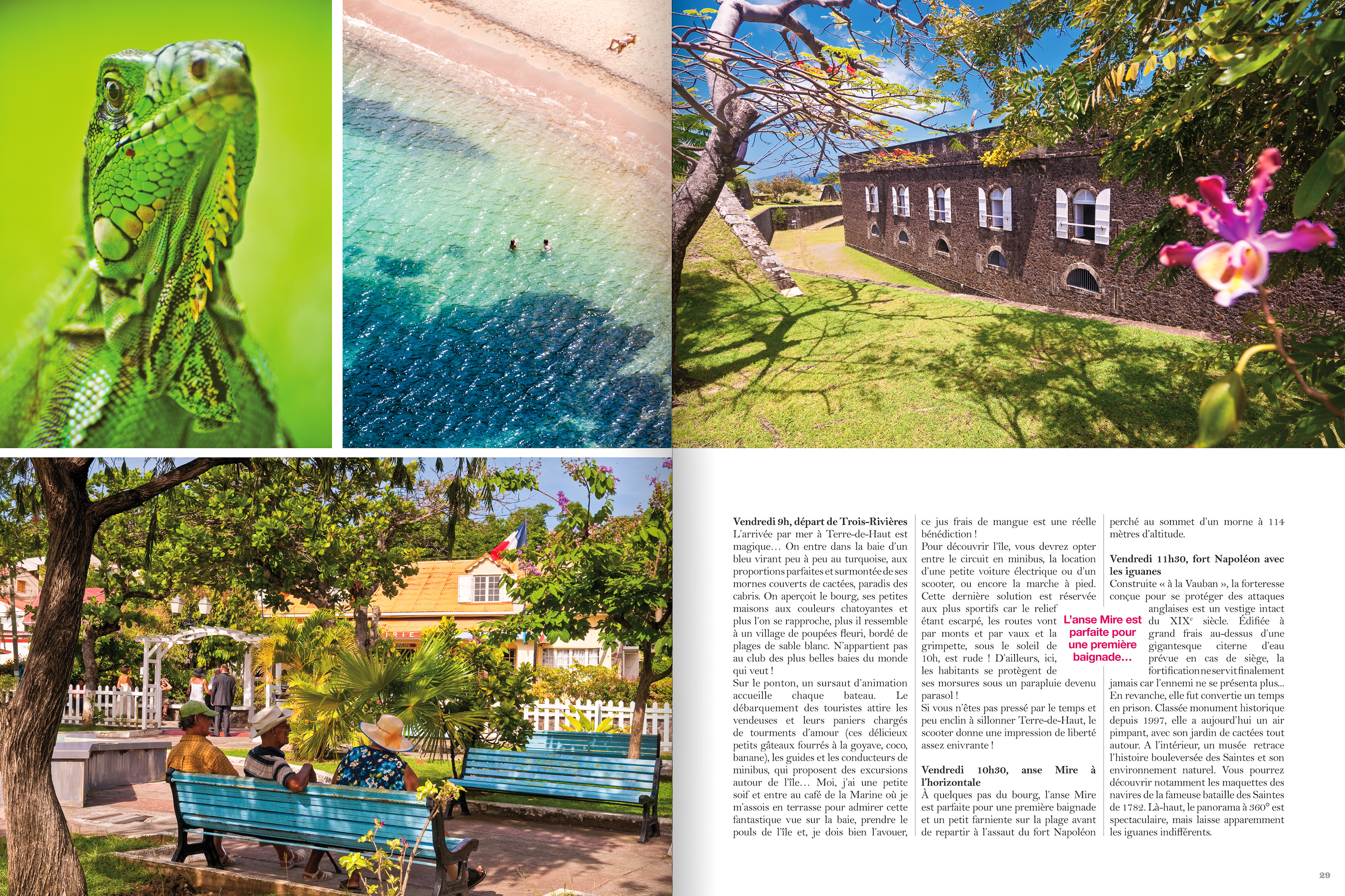 Reportage paru dans Arc-en-Ciel magazine, inflight Air Caraïbes n°62 - Photos Aurélien BRUSINI