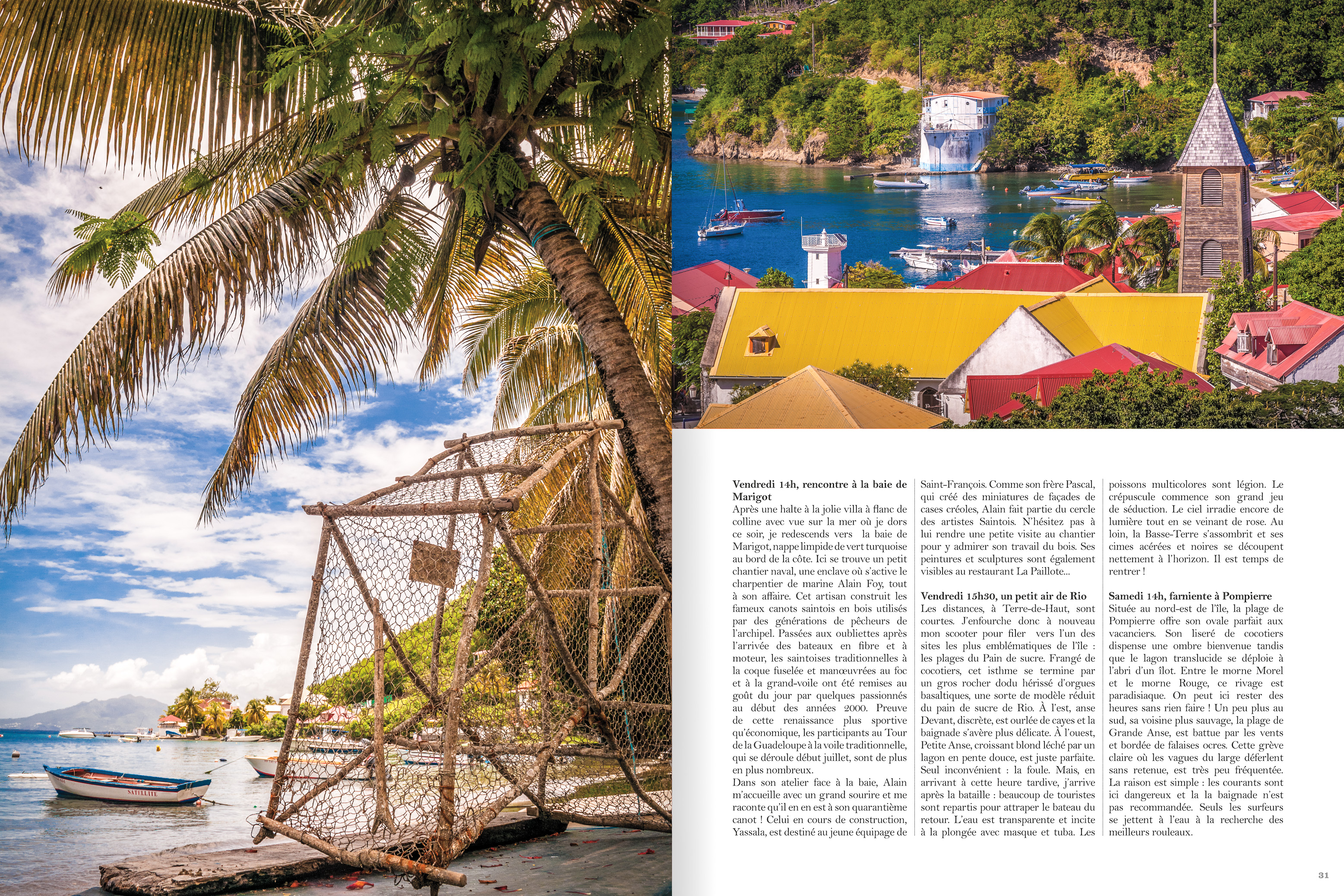 Reportage paru dans Arc-en-Ciel magazine, inflight Air Caraïbes n°62 - Photos Aurélien BRUSINI