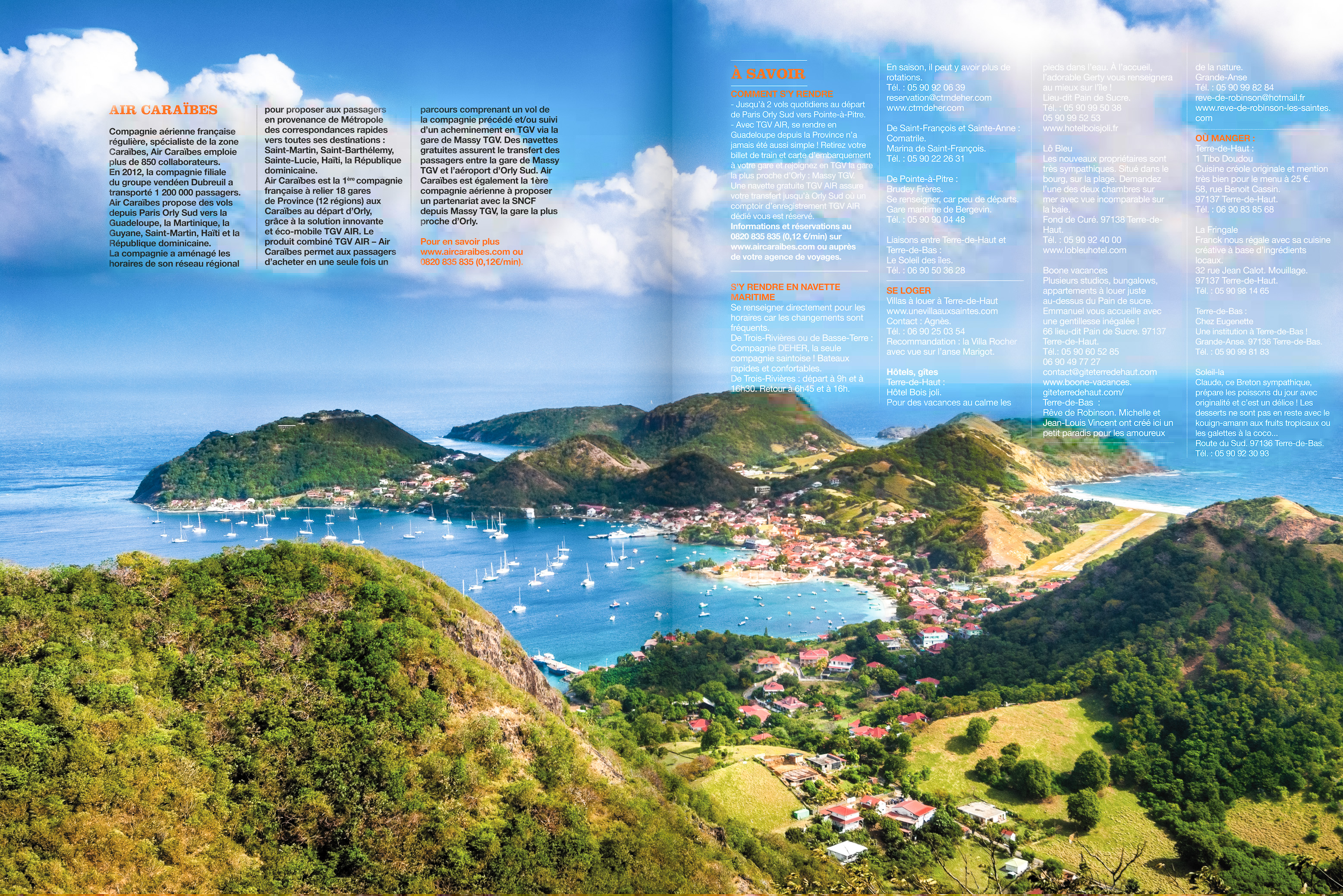 Reportage paru dans Arc-en-Ciel magazine, inflight Air Caraïbes n°62 - Photos Aurélien BRUSINI