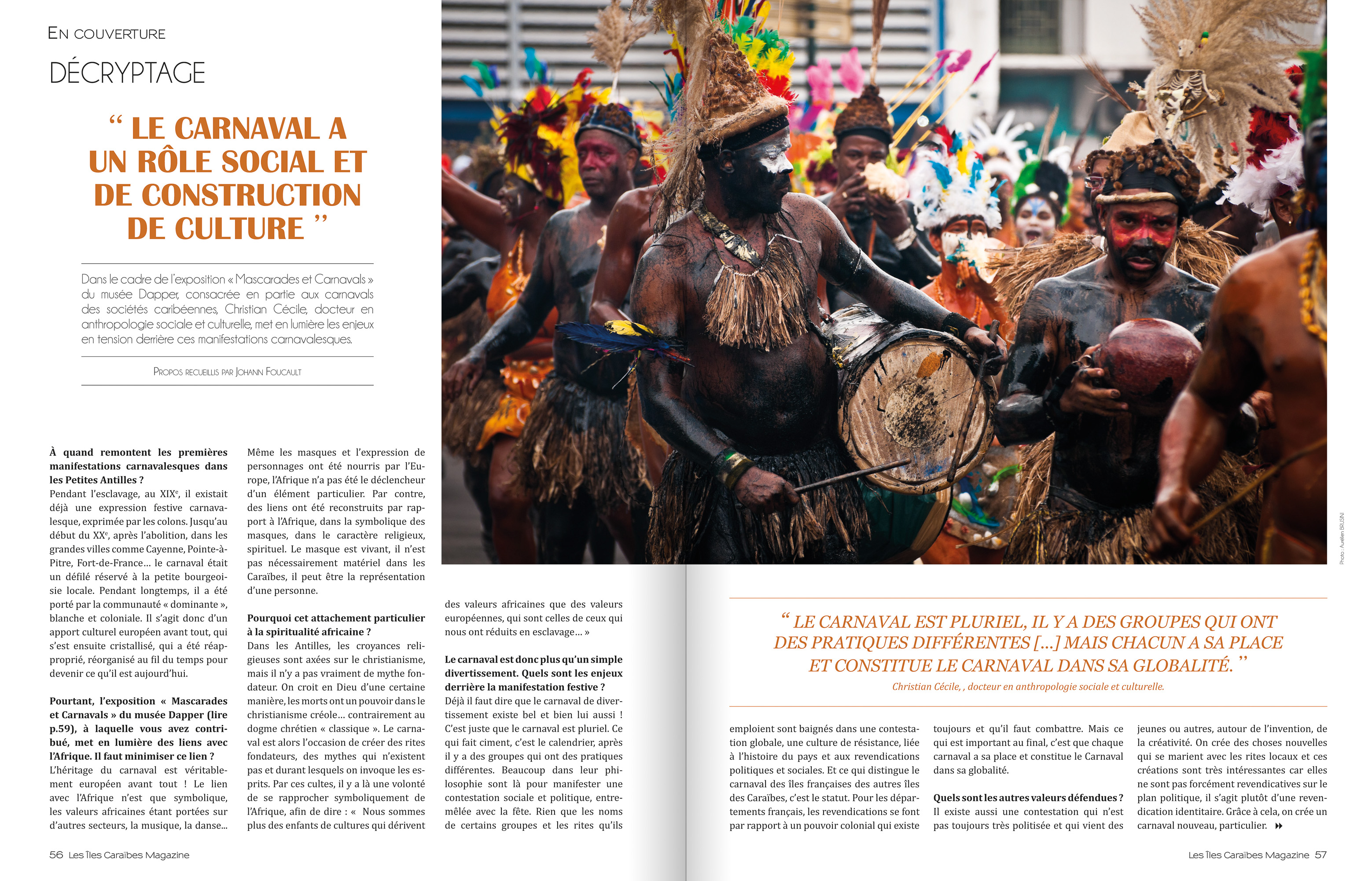 Reportages parus dans Les Iles Caraïbes magazine n°3 / Textes & photos Aurélien BRUSINI