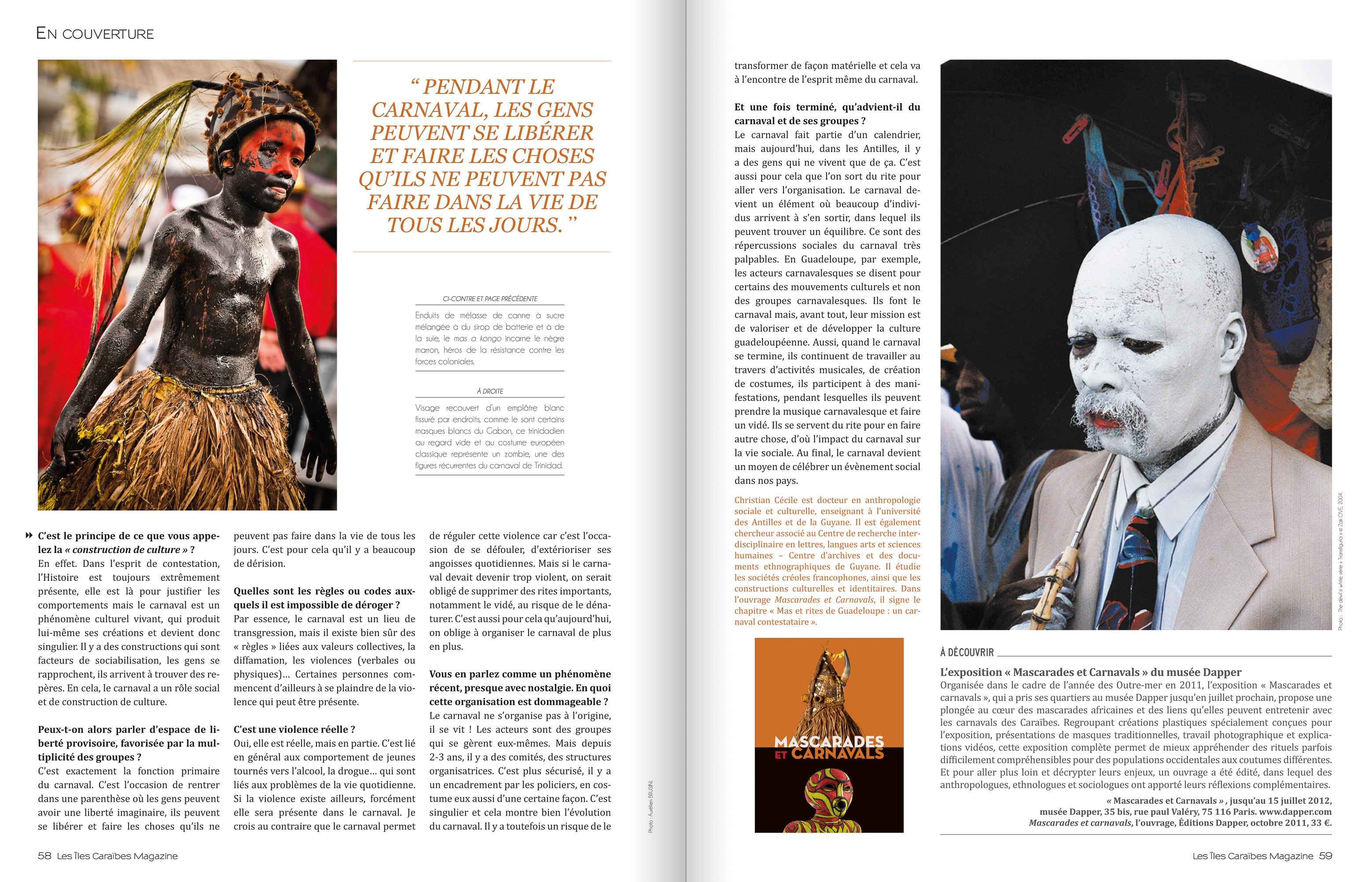 Reportages parus dans Les Iles Caraïbes magazine n°3 / Textes & photos Aurélien BRUSINI