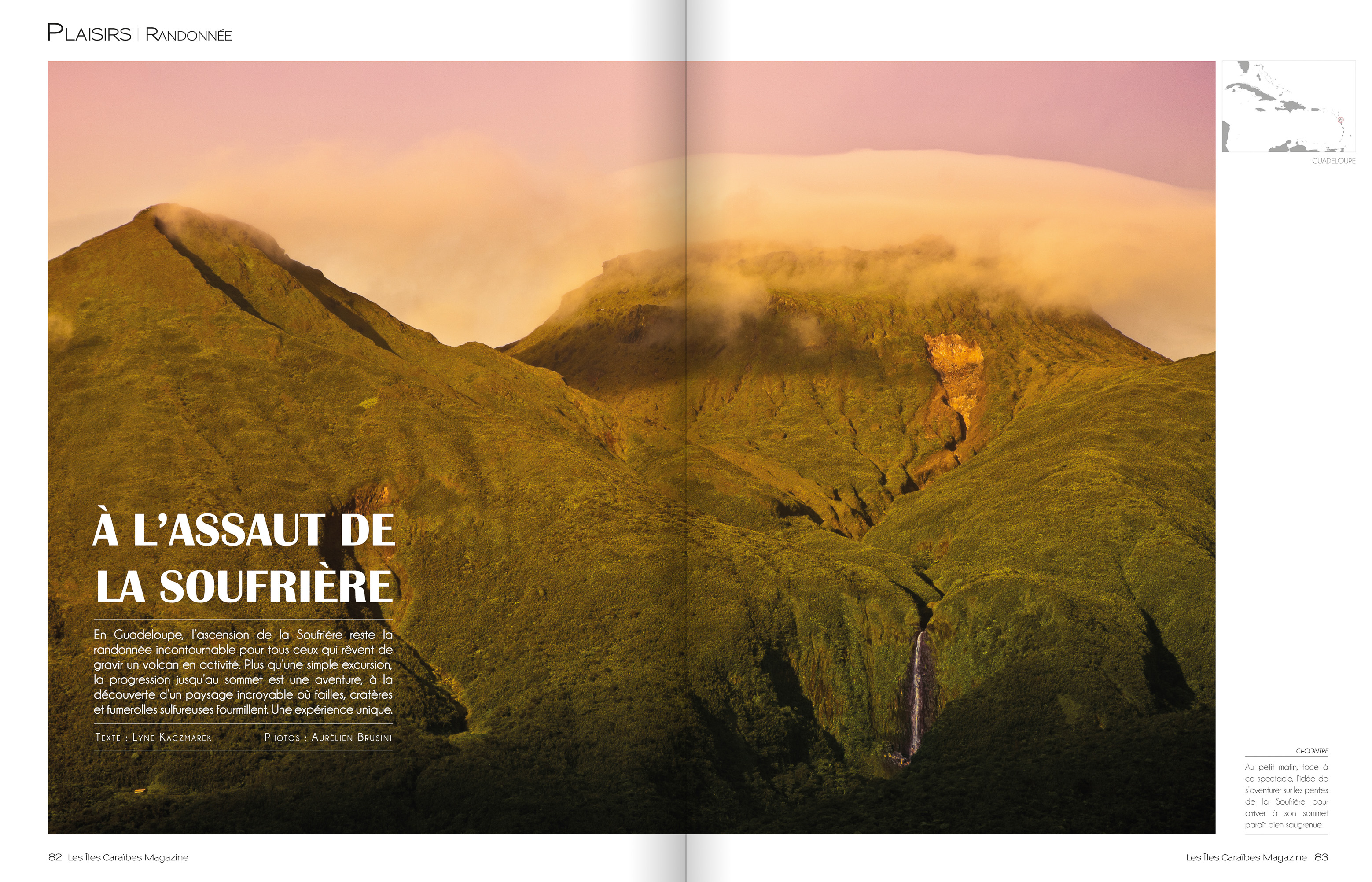 Reportage paru dans Les Iles Caraïbes magazine n°3 / Textes Lyne KACZMAREK - Photos Aurélien BRUSINI