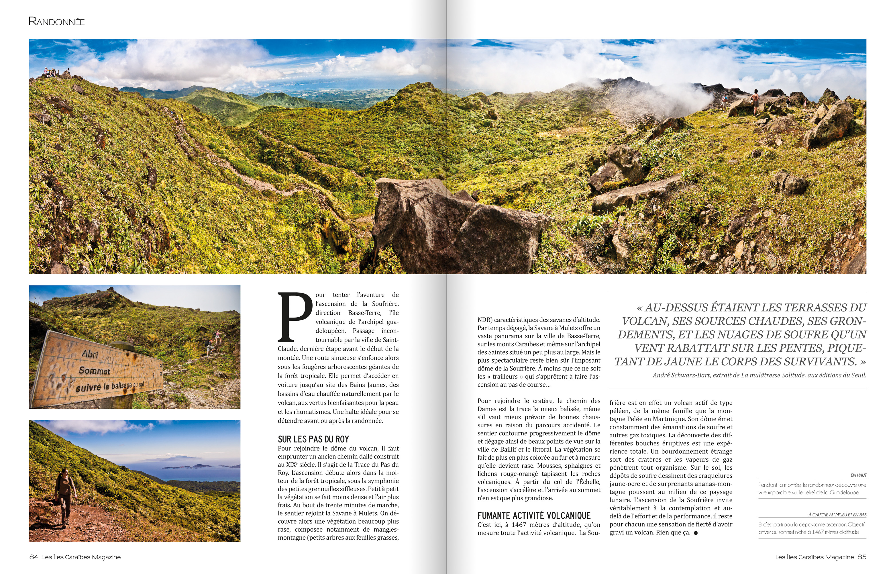 Reportage paru dans Les Iles Caraïbes magazine n°3 / Textes Lyne KACZMAREK - Photos Aurélien BRUSINI