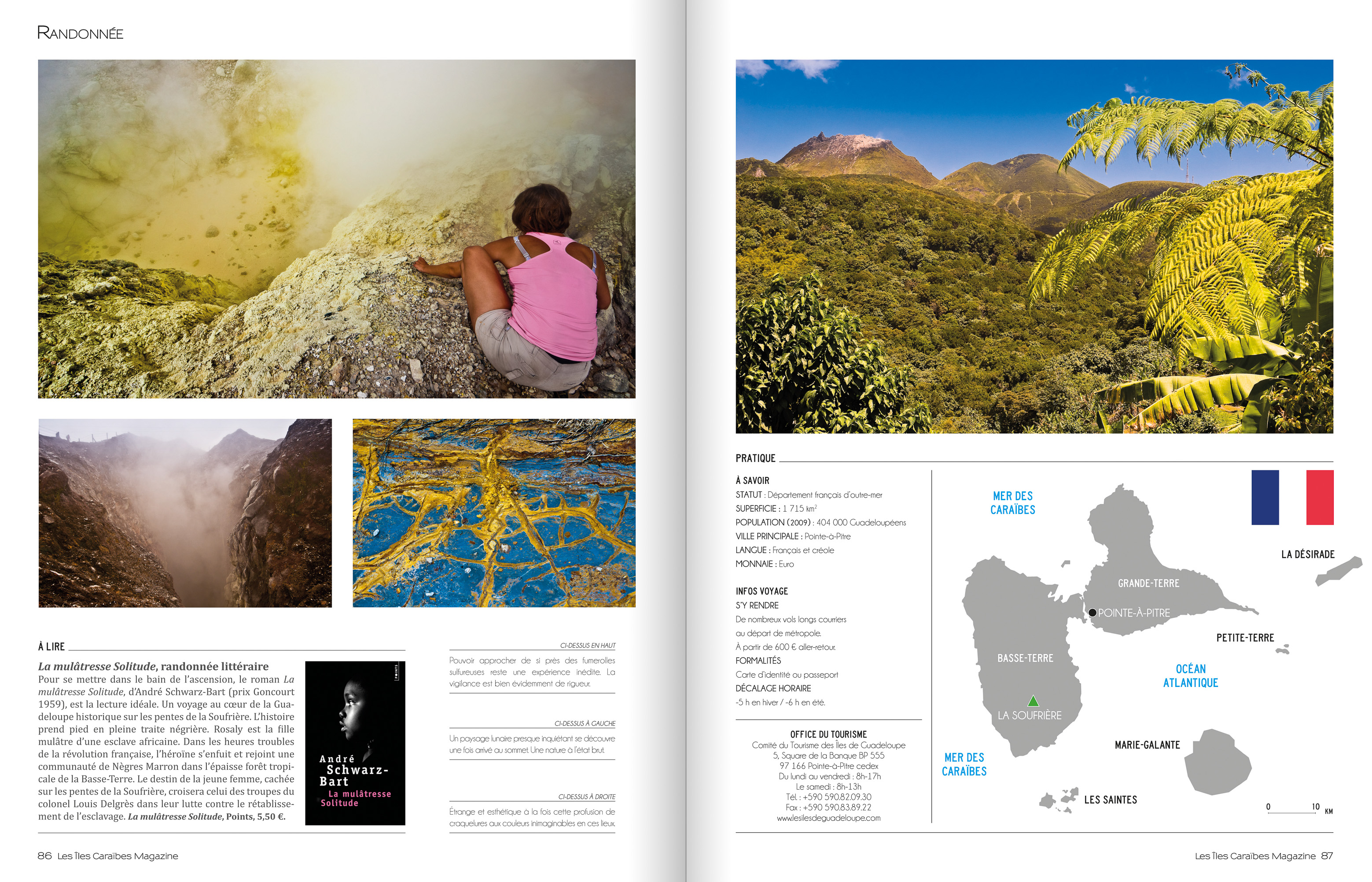 Reportage paru dans Les Iles Caraïbes magazine n°3 / Textes Lyne KACZMAREK - Photos Aurélien BRUSINI