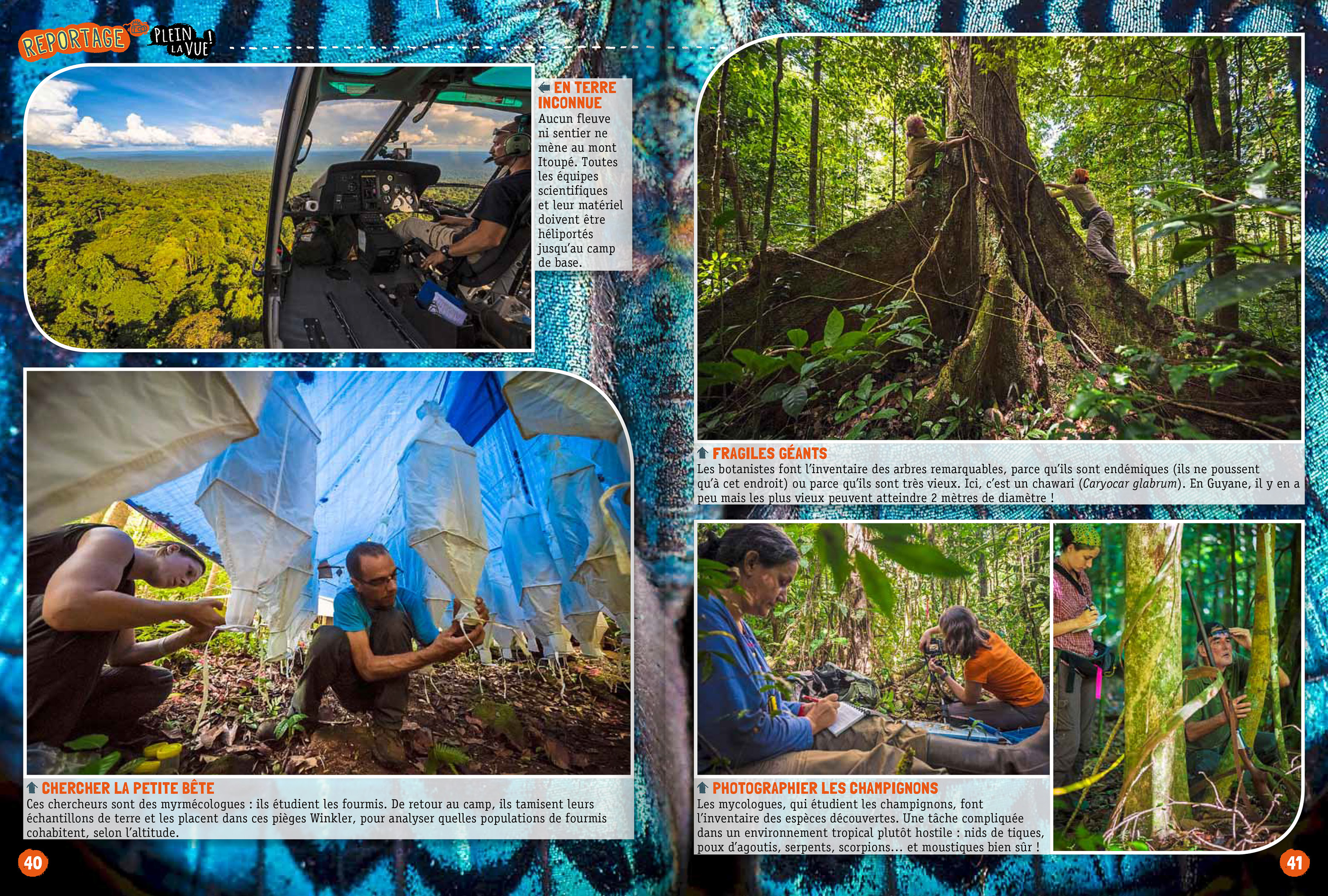 Reportage paru dans le magazine GEO Ado n°160 - Texte & photos Aurélien BRUSINI - Hémis.fr