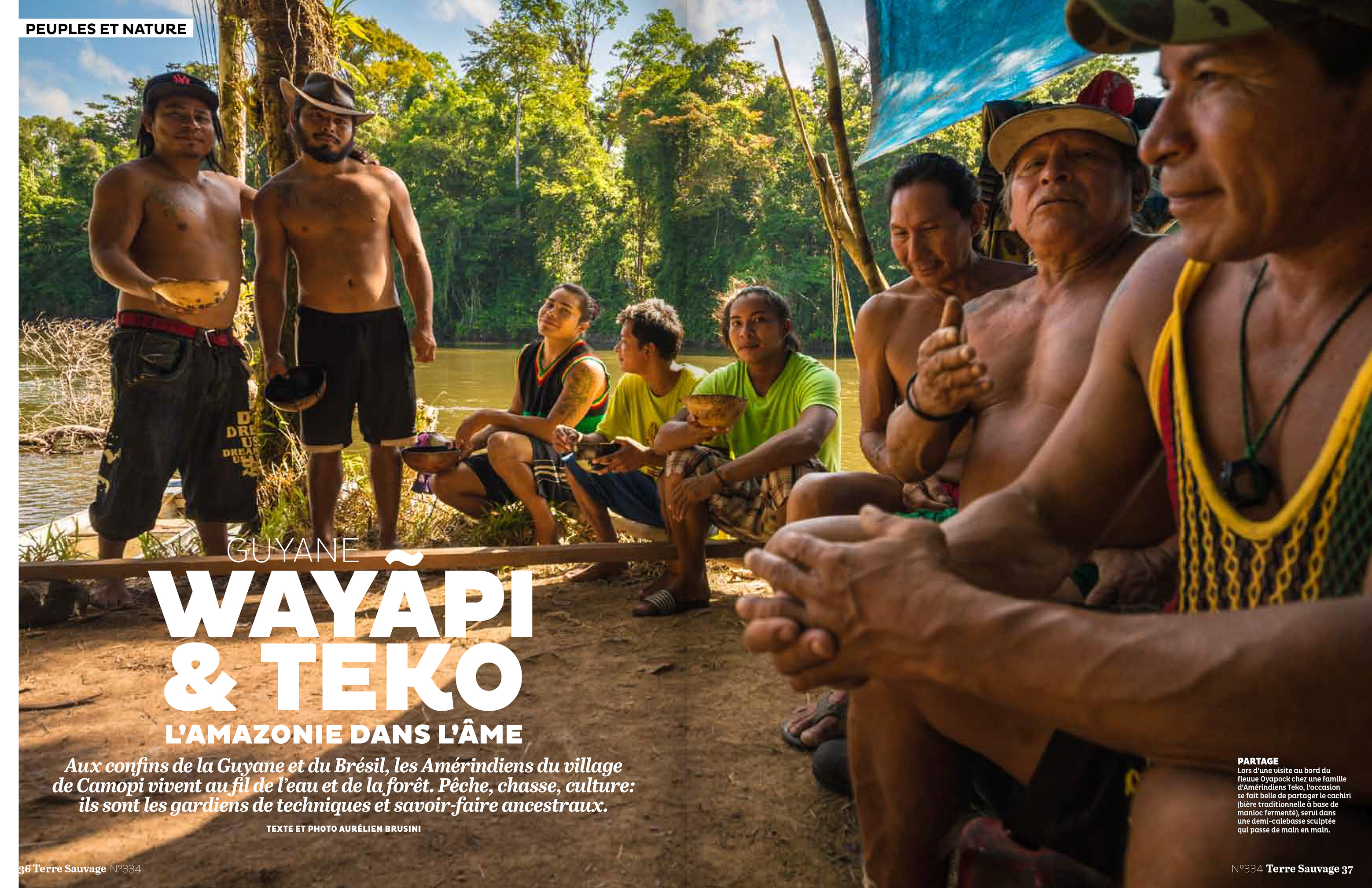 Reportage paru dans le magazine Terre Sauvage n°334 - Texte & photos Aurélien BRUSINI - Hémis.fr