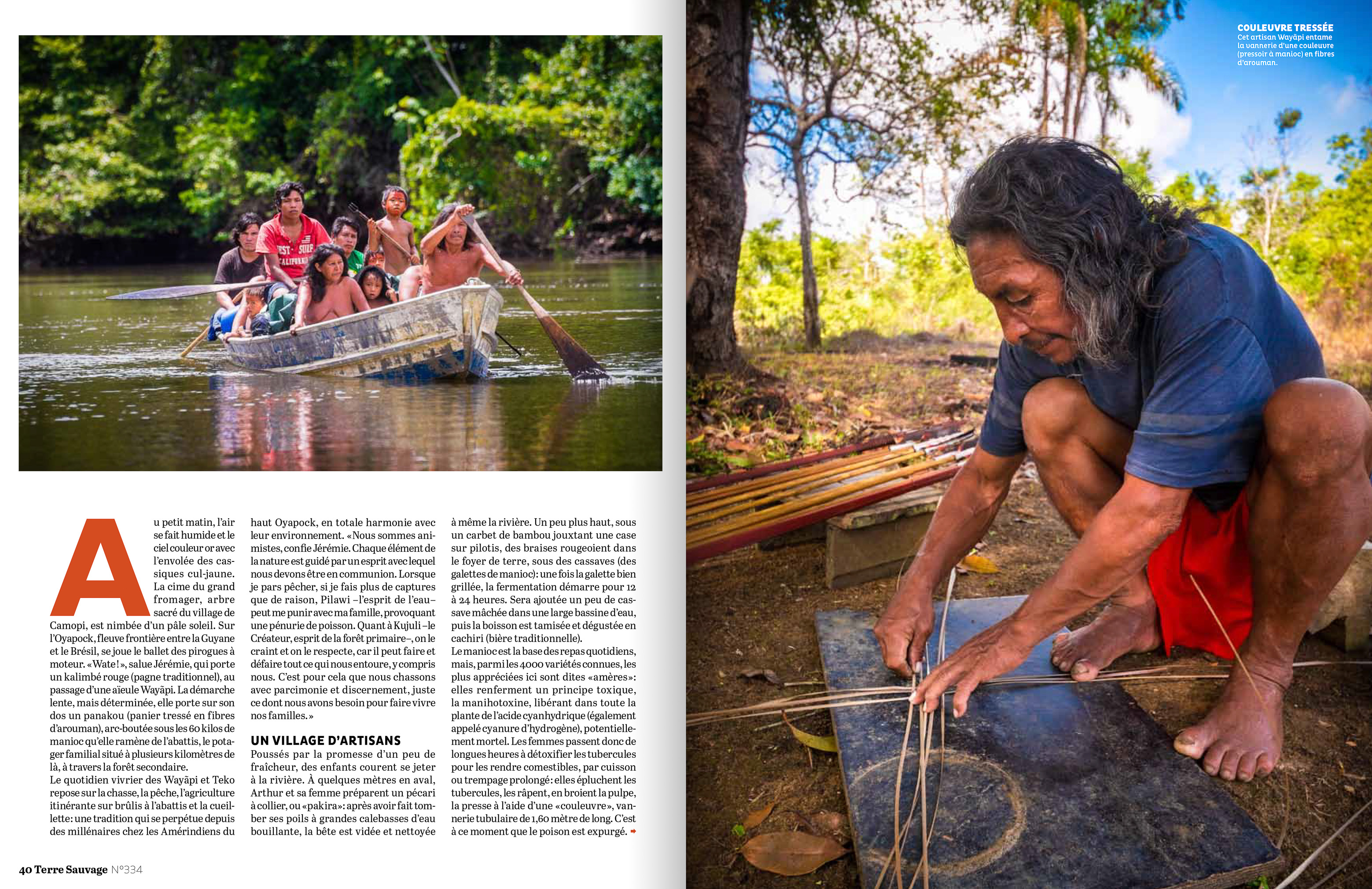 Reportage paru dans le magazine Terre Sauvage n°334 - Texte & photos Aurélien BRUSINI - Hémis.fr