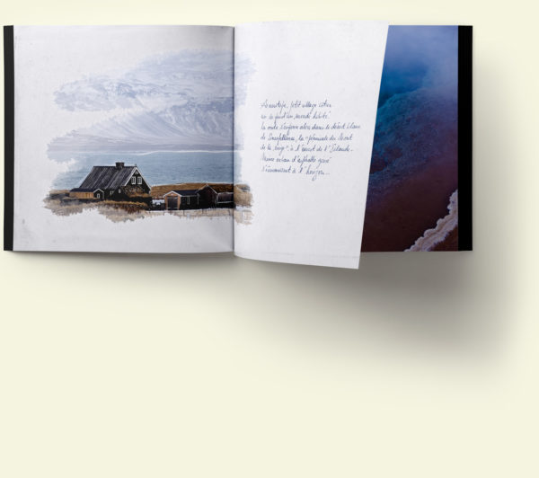 Carnet d'Islande, pages intérieures