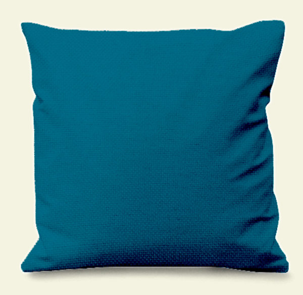 Verso du coussin Ramage du Grand Ara bleu