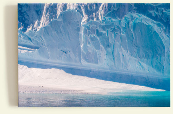 Sieste sur un iceberg (Antarctique)